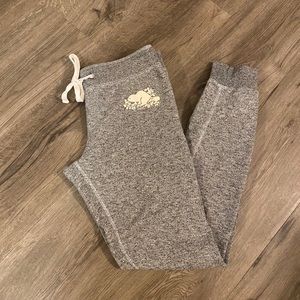 Roots Grey sweat pants small